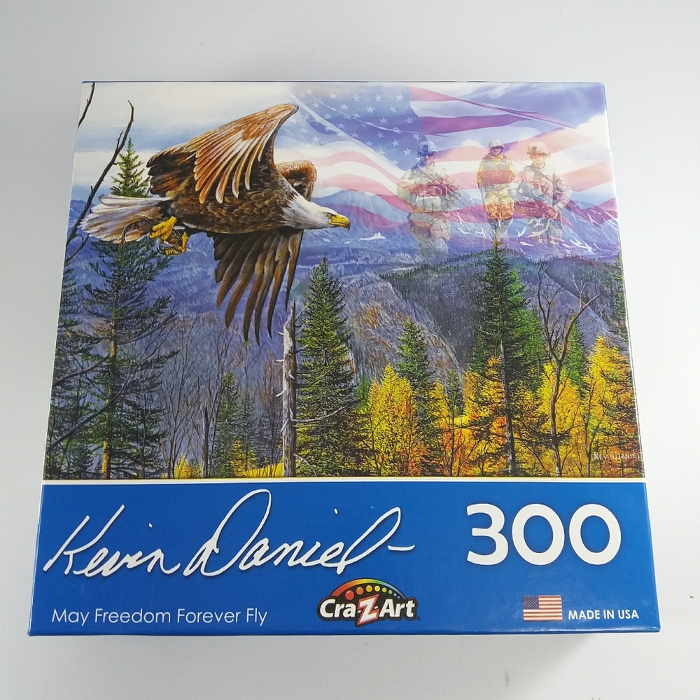 Cra-z-art puzzle 300 May Freedom Forever Fly 18×24